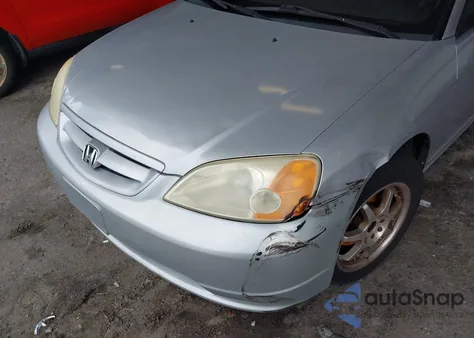 2002 Honda Civic Ex from USA, damaged, VIN 1HGEM22912L033335